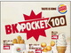 バーガーキング、人気商品を100円から味わえる「BK POCKET 100」発売