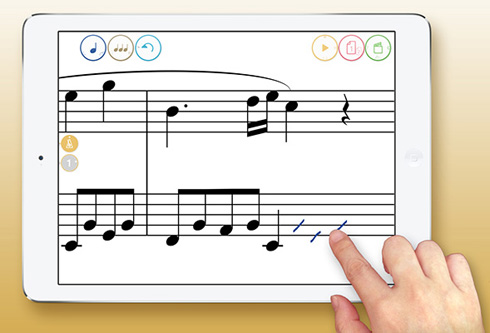 手書きで簡単に楽譜が作れる 河合のiosアプリ タッチノーテーション が面白そう ねとらぼ