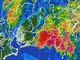 台風18号、静岡県に上陸　関東の雨風は昼まで