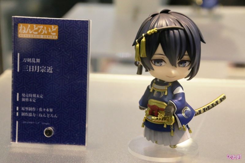 新グッズ情報や彩色済み三日月宗近ねんどろいどの展示も Animejapan 15 にて 刀剣乱舞 が盛り上がる ねとらぼ