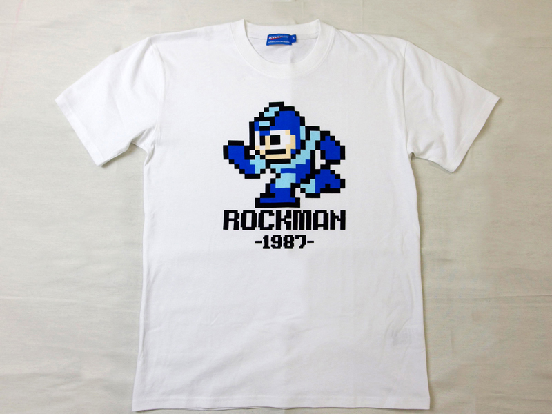 ファッションセンターしまむらで8ビットのロックマンtシャツ発売 ねとらぼ