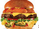 ホットドッグ＋ポテチ＋ハンバーガーが合体したアメリカンなバーガーがおいしそう