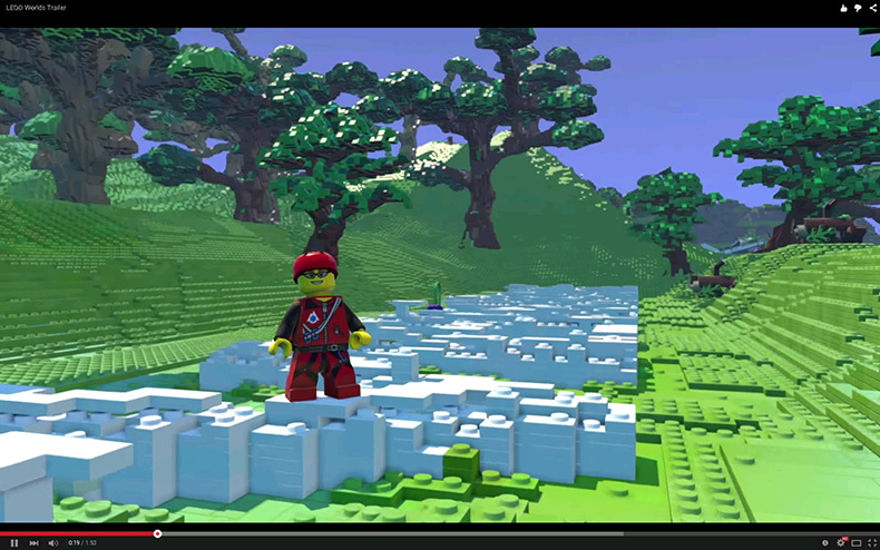 レゴブロックの世界でなんでも作れる マインクラフト風ゲーム Lego Worlds 早期アクセス版公開 ねとらぼ