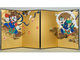 風神雷神になった「マリオ＆ルイージ図屏風」公開　400年の歴史ある芸術様式で描かれる