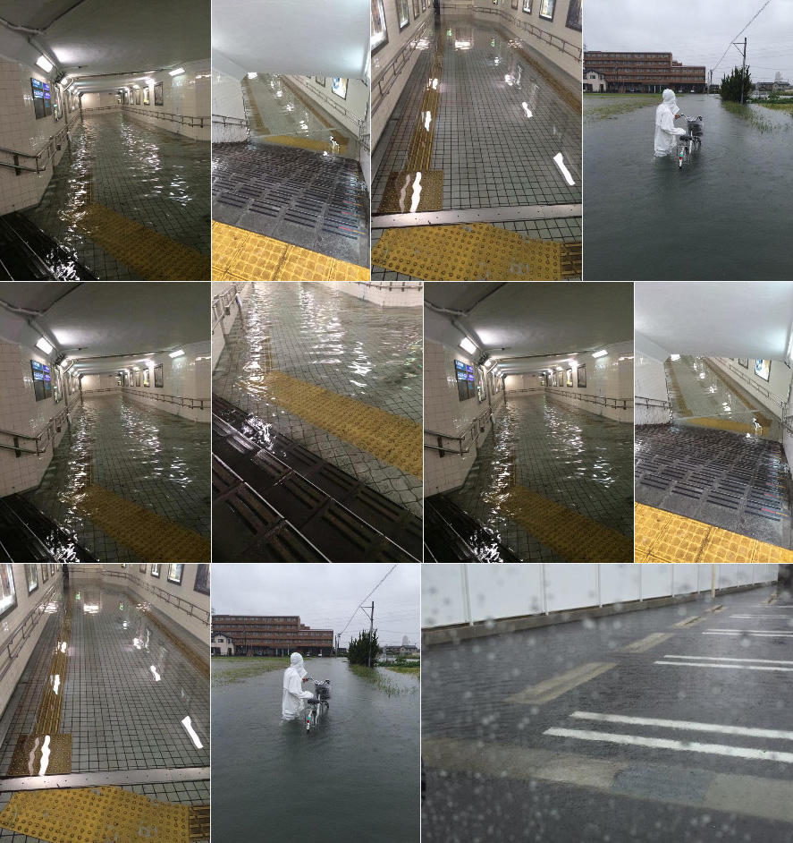 豪雨の浜松市 各地で 水没 報告相次ぐ 駅地下通路がまるでプールに ねとらぼ