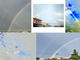 雨の合間に二重の虹　Twitterに写真続々
