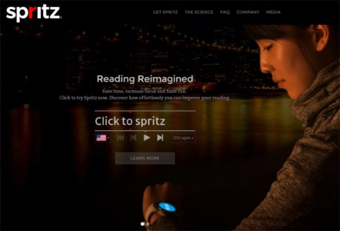 単語を高速で表示して目で追う時間を節約する速読アプリ Spritz がすごいと話題に ねとらぼ