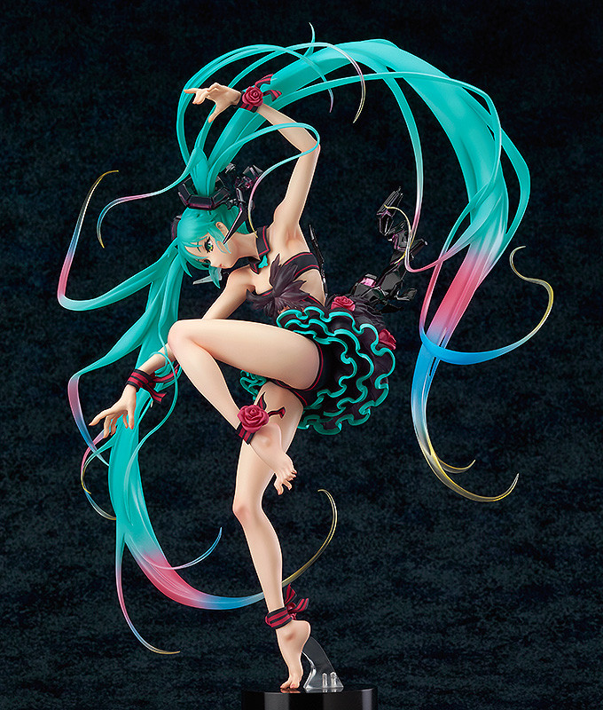 めっちゃ魔力高そう ファンタジーのボスキャラみたいにカッコイイ 初音ミク Mebae Ver フィギュアが発表 ねとらぼ