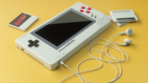 もしもゲームボーイが現代のゲーム機になったら 海外デザイナーの考案した Game Boy 1up がレトロかわいい ねとらぼ