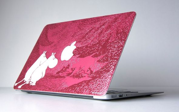 ムーミン MacBook Air用3Dスキンシール
