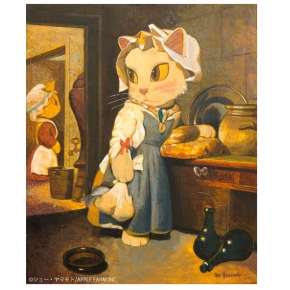 真珠の耳飾りの猫」！ 猫が名画になった「CAT ART」の作品集、12月17日 