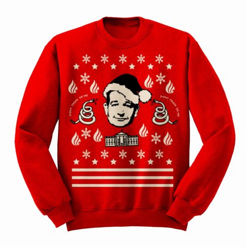 米国にダサいクリスマスセーターの季節到来 15年は大統領候補者もセーターを販売する流れに ねとらぼ