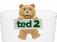 世界一ダメなテディベア「TED」がコップのフチに降臨　全5種類モフモフしようぜ！