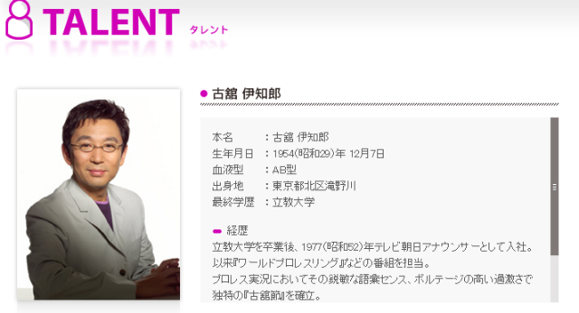 古舘伊知郎 来年3月いっぱいで 報道ステーション を降板 後任は 実況復活 ネットで話題 ねとらぼ
