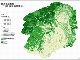 カラーマジック！ 　栃木県の森林地図が白菜に見えるとネットで話題に