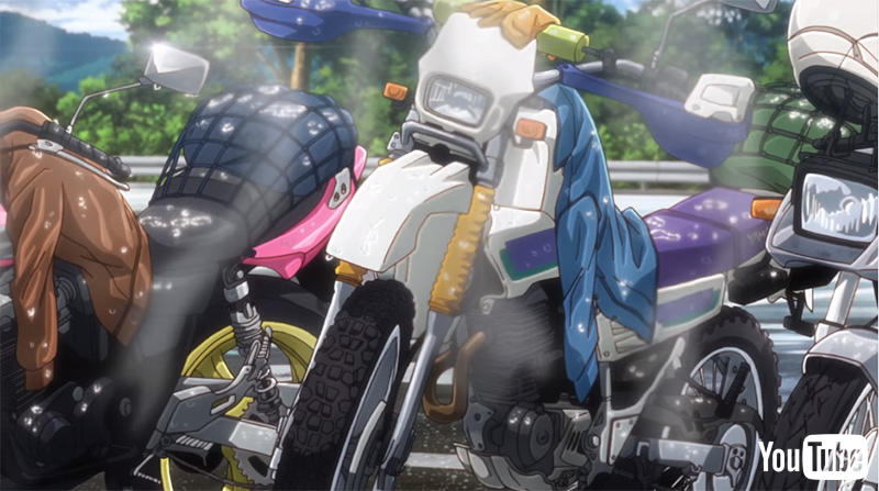 アニメ ばくおん 第1弾pv メインキャラのライダー姿とガチのバイク音が熱い ねとらぼ