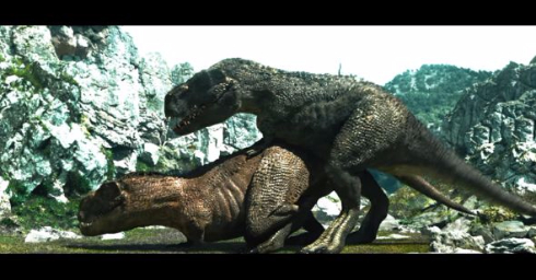恐竜の交尾