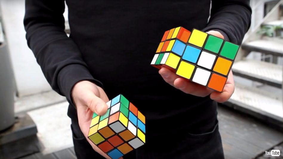 ネットで話題になっていた ルービックキューブでジャグリングしながら色をそろえる動画 Cgだったことが判明 ねとらぼ