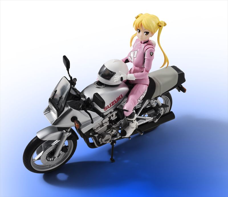 アニメ ばくおん のフィギュアが単車とセットで登場 バンダイが本気で展開していくぞ ねとらぼ