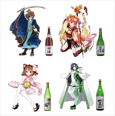 日本酒キャラクター化プロジェクト「ShuShu」