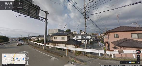 熊本地震ストリートビュー