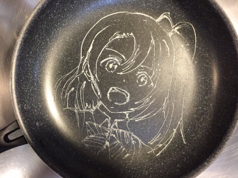 高坂穂乃果の誕生日に驚異的なパンケーキアートが登場 イタリア料理店に制作理由を聞いてみた ねとらぼ