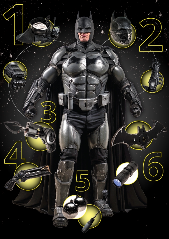 多機能過ぎる「バットマン」コスプレがギネス認定 全23種の装備を完備