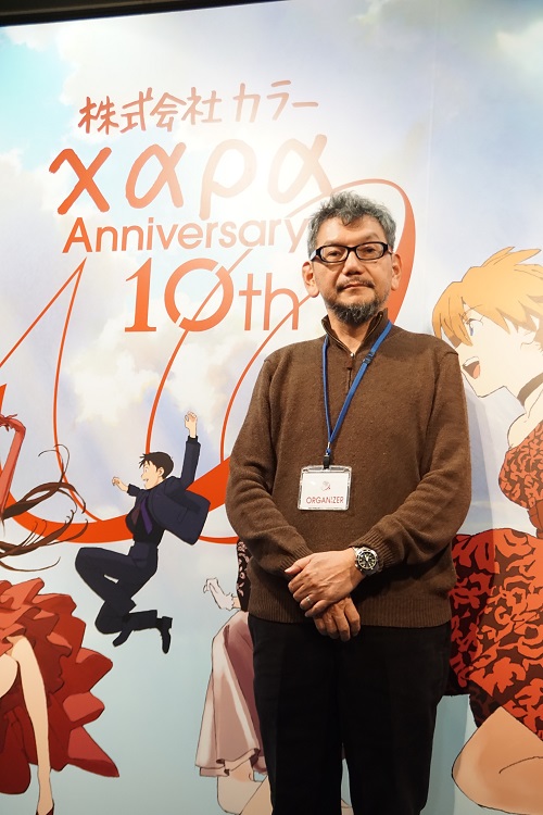 ヱヴァ）頑張っています」 カラー10周年記念展で庵野秀明が新作アニメ
