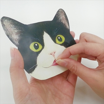 猫の舌のあぶらとり紙