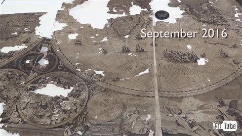 17世紀の地図がスコットランドの煙突から発見される
