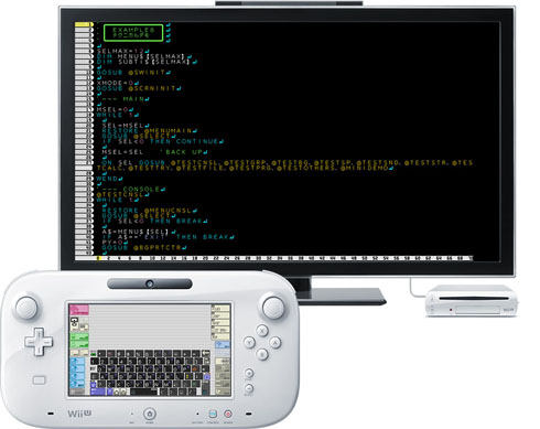 ゲーム機でプログラムが組める プチコン にwii U版登場 外付けキーボードに対応しテレビ画面で制作可能 ねとらぼ