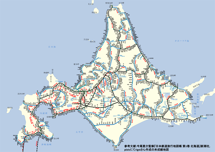 もしも戦前の鉄道敷設計画がすべて実現していたら？ 緻密に再現した ...