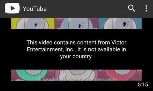 YouTube MV 日本 海外 視聴できない