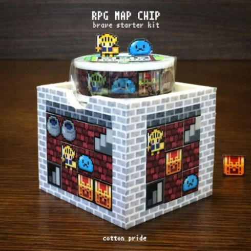マスキングテープ RPG MAP CHIP 勇者