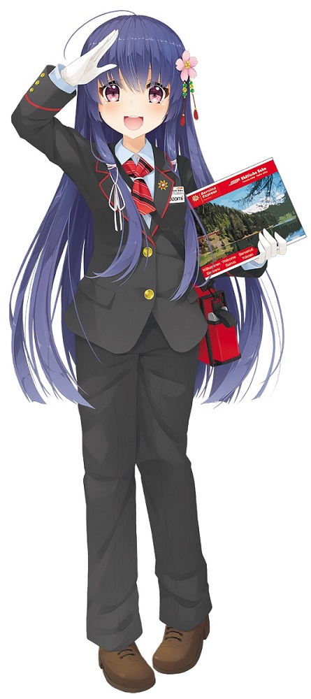スイスの レーティッシュ鉄道 の制服をモチーフにした萌えキャラマスコット 夢を叶えた スイス大使 に経緯を聞いた ねとらぼ