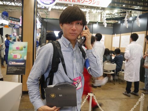 ニコニコ超会議　NTT　携帯　ペーパークラフト