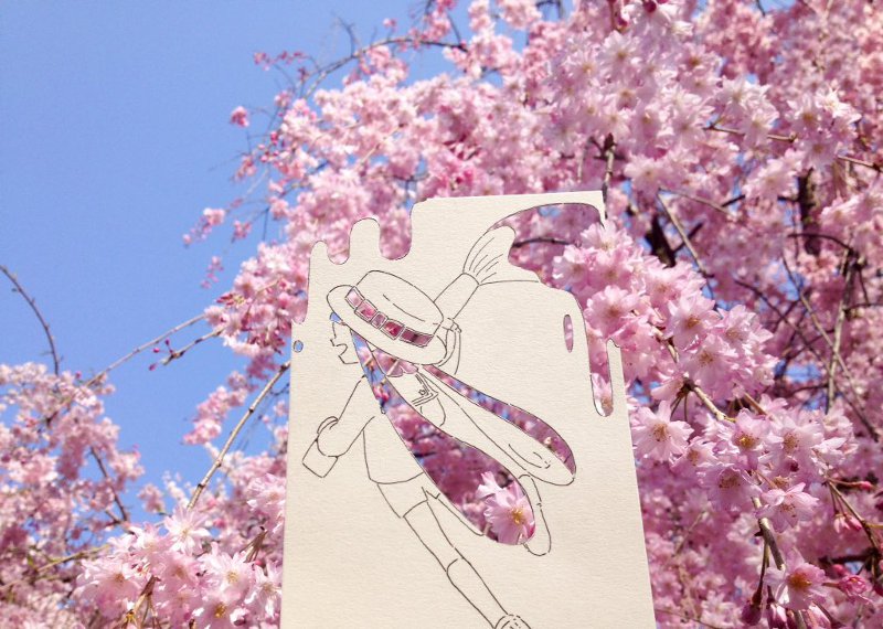 桜や紅葉のインクがきれいじゃなイカ 四季を切り取った スプラトゥーン のファンアートが話題に ねとらぼ