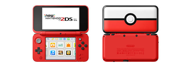 ポケモン」デザインの「Newニンテンドー2DS LL」登場 モンスターボール 
