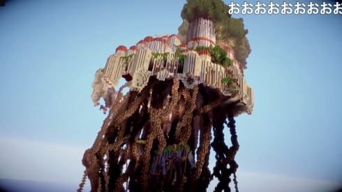製作期間6年 Minecraftで天空の城ラピュタ世界を再現してみた ついに完結 ねとらぼ