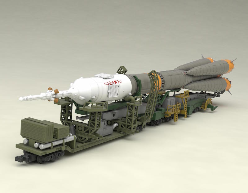 ロシアのソユーズロケット（精密模型） - その他