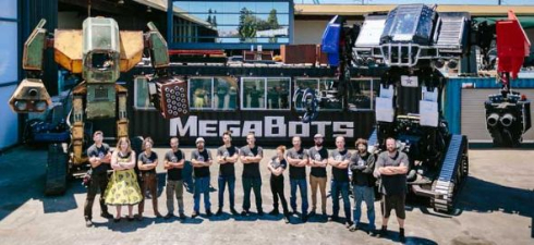 巨大ロボ トーナメント 大会 MegaBots クラウドファンディング