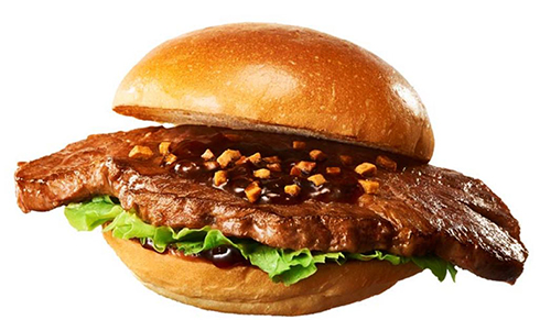 ロッテリア いい肉の日 期間限定 はみだしステーキバーガー ご褒美バーガー おいしい ハンバーガー ポテト