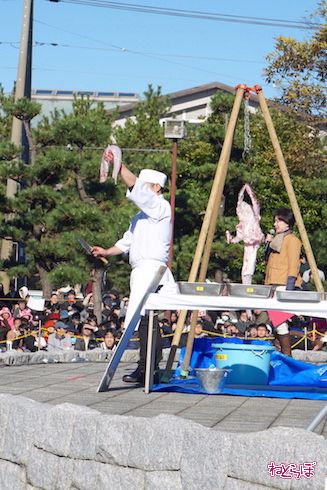 大洗 ガールズ＆パンツァー 聖地巡礼 フィギュア あんこう祭