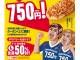 ドミノ・ピザが持ち帰り限定でMサイズ1枚750円セールを実施　沖縄など一部地域は650円