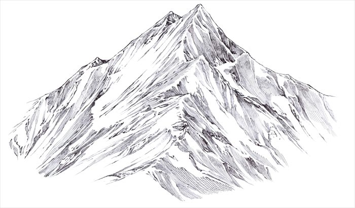 誰でも描けるリアル背景 山 の描き方 漫画家直伝イラストテクニック 1 2 2 ページ ねとらぼ