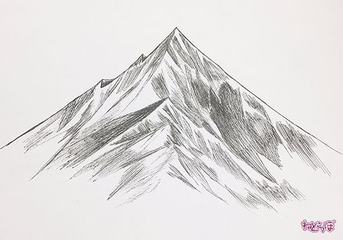 誰でも描けるリアル背景 山 の描き方 漫画家直伝イラストテクニック 1 2 2 ページ ねとらぼ