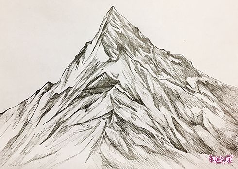 誰でも描けるリアル背景 山 の描き方 2 2 ねとらぼ