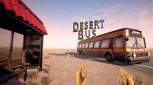 さあ8時間のドライブへ ひたすらバスを運転するだけのザ 単調ゲーム Desert Bus のvr版がsteamで登場 ねとらぼ