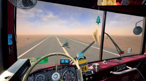 Desert Bus VR oX ^]  N\Q[