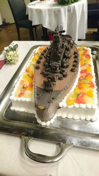 結婚式で戦艦 大和 のウェディングケーキが登場 完成度の高さに かっこいい 食べるのが惜しい の声上がる ねとらぼ